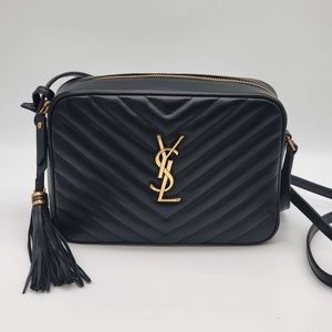 Yves Saint Laurent Lou Matelasse Leather Camera Crossbody Bag